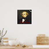 Hector Berlioz Geluk Voor Talent Quote Poster (Keuken)