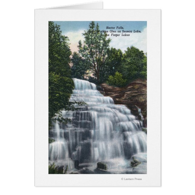 HectorHerfsten nabij het Uitzicht van het Seneca L (Voorkant)