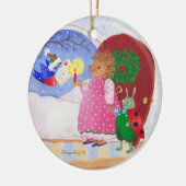 Heddy en Ben Keramisch Ornament (Links)