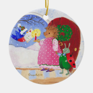 Heddy en Ben Keramisch Ornament
