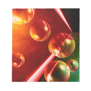 Hedendaags Abstract kunstwerk van Serdar Hizli Notitieblok