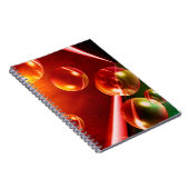 Hedendaags Abstract kunstwerk van Serdar Hizli Notitieboek (Rechterzijde)