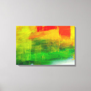 Hedendaags Abstract schilderij van Serdar Hizli Canvas Afdruk