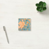Hedendaags bladontwerp perzik post-it® notes (Kantoor)
