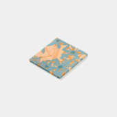 Hedendaags bladontwerp perzik post-it® notes (Schuin)