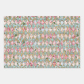 HEDENDAAGS BLOEMIG DECORATIEF PAPIER INPAKPAPIER VEL (Voorkant)