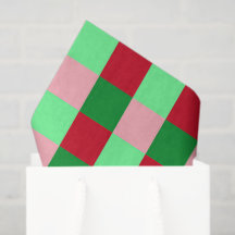 Hedendaags kerst dambordpatroon