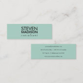 Hedendaags Mini Visitekaartje (Voorkant / Achterkant)