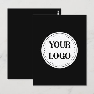 Hedendaags, minimalistisch, eenvoudig en professio briefkaart