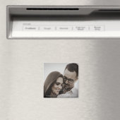 Hedendaags Paar Foto Opslaan onze Datum Magneet (Insitu (Vaatwasser))