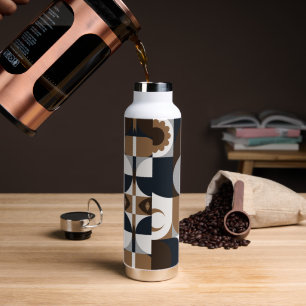 Hedendaags Rustiek Boho Patroon Waterfles