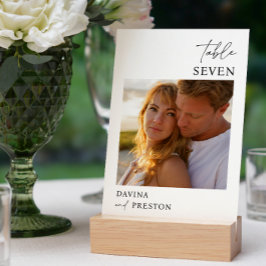 Hedendaags Schrift MINIMALE FOTO Kaart