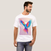 Hedendaags & vet - Vivid Velocity Parrot Shirt (Voorkant volledig)