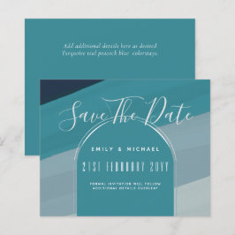 Hedendaags Zee Glas Oceaan Pauwblauw Turkoois Trou