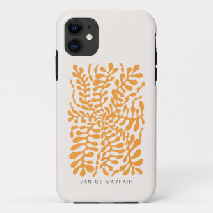 Hedendaagse Abstract Geometrisch Patroon Moderne K iPhone 11 Hoesje