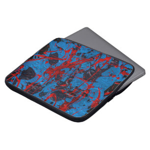 Hedendaagse Abstracte Kunst : Elektrisch Laptop Sleeve