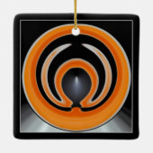 hedendaagse Abstracte kunst Keramisch Ornament (Achterkant)