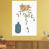 Hedendaagse abstracte muurkunst canvas afdruk (Insitu (Woonkamer))