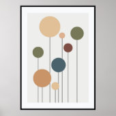 Hedendaagse abstracte muurkunst poster (Voorkant)