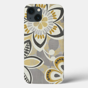 Hedendaagse Bloemmotieven iPhone 13 Hoesje