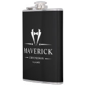 Hedendaagse Bruidsjonkers Cadeau Klassieke Trouwgu Heupfles (Links)