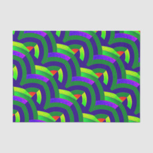 hedendaagse chic chevrons tissuepapier