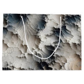 Hedendaagse Crackle Abstract Groot Cadeauzakje (Achterkant)