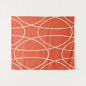 Hedendaagse Curven Abstract Design Wandkleed (Voorkant (horizontaal))