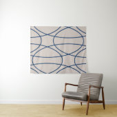 Hedendaagse Curven Abstract Design Wandkleed (In Situ (horizontaal))