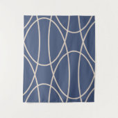 Hedendaagse Curven Abstract Design Wandkleed (Voorkant)