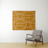 Hedendaagse Curven Abstract Design Wandkleed (In Situ (horizontaal))