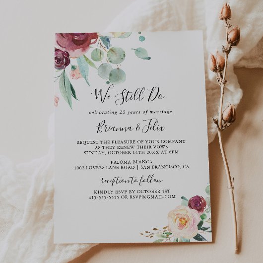 Hedendaagse eucalyptus We doen nog steeds gelofte Kaart