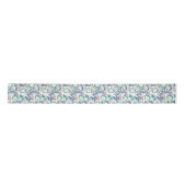 Hedendaagse Floral Doodle Print Lint (Voorkant)