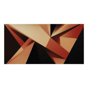 Hedendaagse Geometrie Moderne Abstractie Perfect Poster