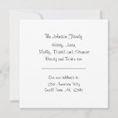 Hedendaagse geschetste bewegende aankondiging (Achterkant)