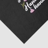 Hedendaagse 'Hart tot Hart, Hand tot Hand' Quote Tissuepapier (Detail)