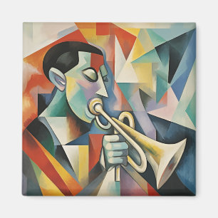 Hedendaagse jazzmuzikant magneet