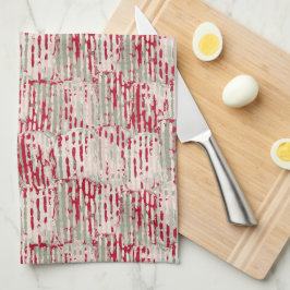 Hedendaagse kerst decor theedoek