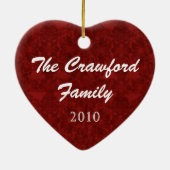 Hedendaagse kerstbomen Ornament (Achterkant)