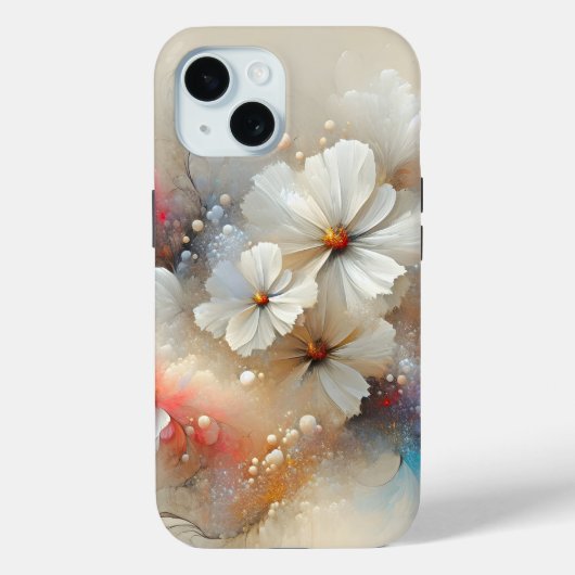 Hedendaagse kosmos abstract ontwerp Case-Mate iPhone case (Achterkant)