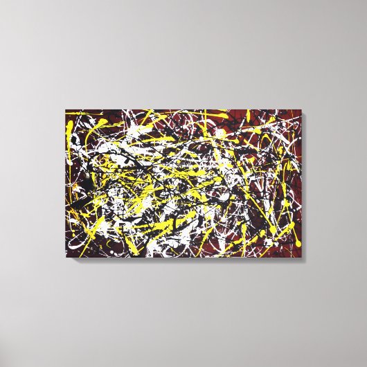 hedendaagse kunst canvas afdruk (Voorkant)