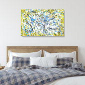 hedendaagse kunst canvas afdruk (Insitu (Slaapkamer))