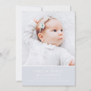 Hedendaagse Nieuwe Baby Aankondiging Briefkaart