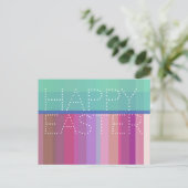 Hedendaagse Pasen Kaart (Staand voorkant)