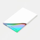 hedendaagse regenboog post-it® notes (Schuin)