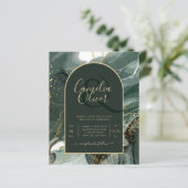 Hedendaagse Smaragdgroene Gouden Agaat Marmeren Br (Staand voorkant)