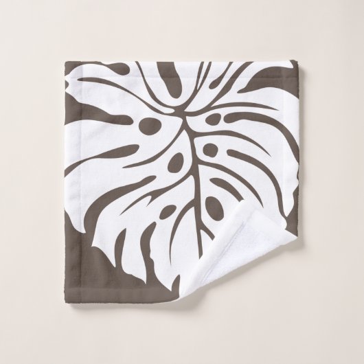 hedendaagse tropische hedendaagse hawaïaanse quilt bad handdoek (Wasdoekje)