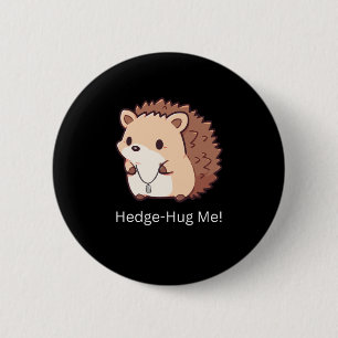 Hedge-hug me ronde button 5,7 cm