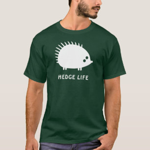 Hedge Life - Woodland Hedgehog Design T-shirt