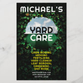 Hedge-lijst-landschapsarchitectuur Flyer (Achterkant)